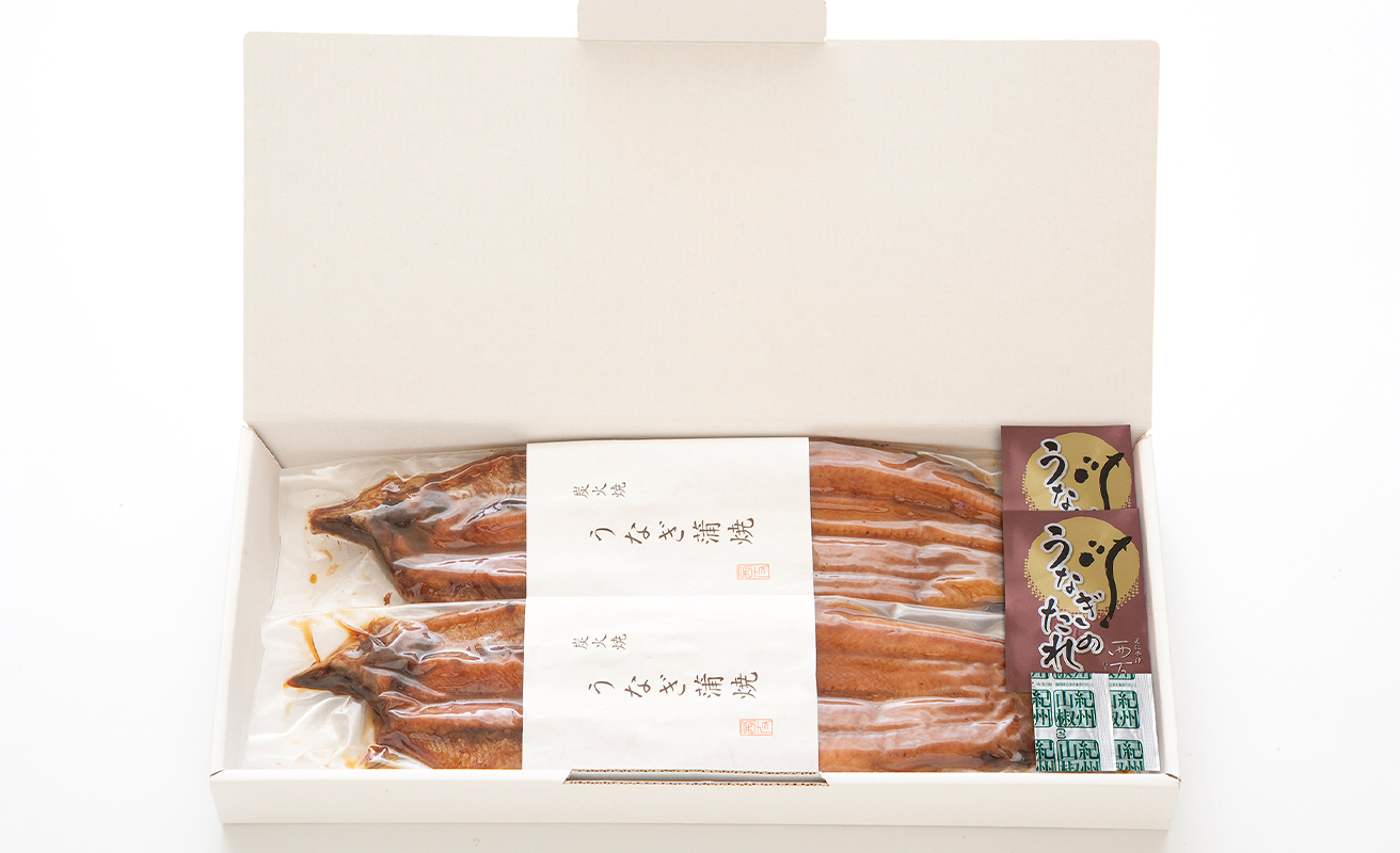 3月お届け【B-80903】近江今津 西友 うなぎ炭火焼蒲焼 2尾／計約270ｇ ［高島屋選定品］