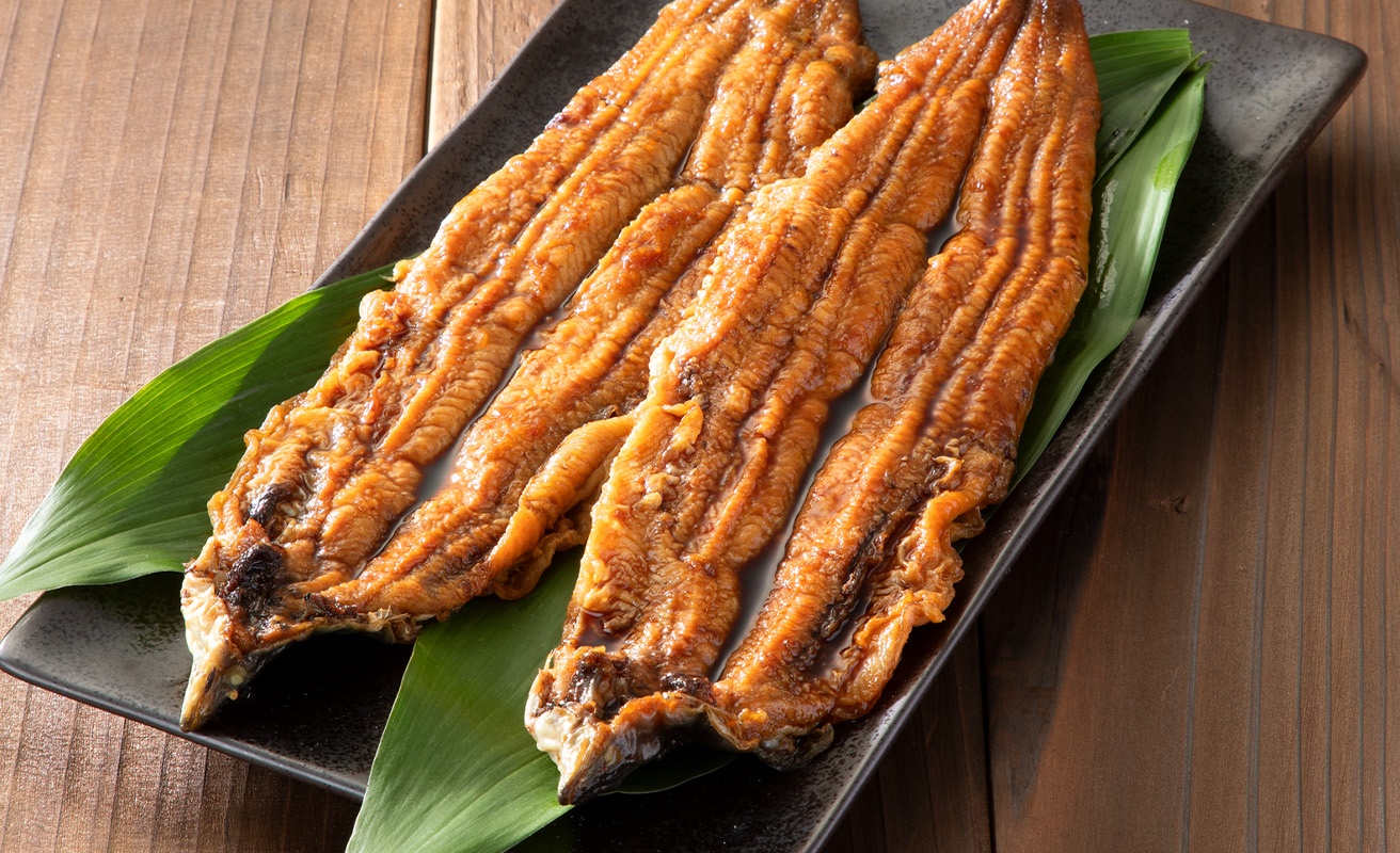 【B-809】近江今津 西友 うなぎ炭火焼蒲焼 2尾／計約270ｇ［高島屋選定品］