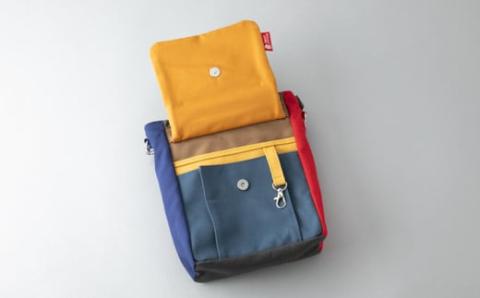 帆布鞄 イヌイット カラフルB・C フロントフラップショルダー（ミニ） 高島屋選定品 （株）髙島屋洛西店 滋賀県 東近江市 E27 帆布 バッグ ショルダー コンパクト カラフル シンプル【※カラーを必ずご指定ください】
