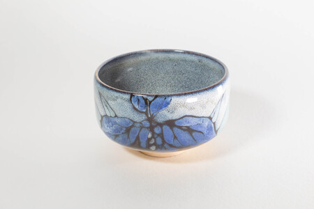 抹茶椀「菖蒲」　I05　株式会社 布引焼窯元