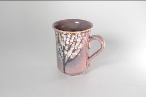 マグカップ「木もれ陽」（L） 株式会社 布引焼窯元 滋賀県 東近江市 O-I06 マグカップ コーヒーカップ 紅茶カップ ティーカップ カップ コップ 陶器 陶磁器 工芸品 伝統工芸品 焼物 焼き物 七彩天目 木もれ陽 布引焼