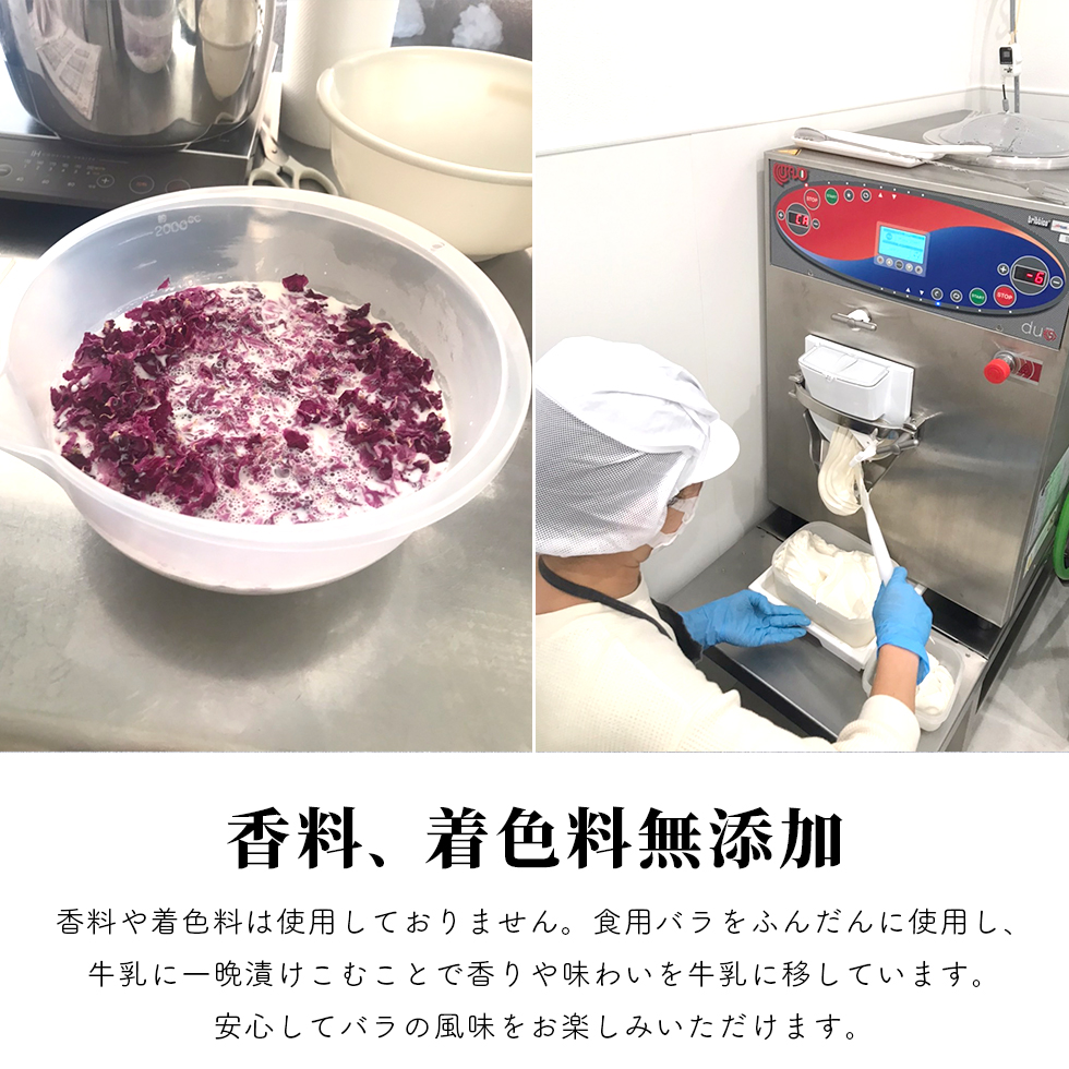 ローズミルクジェラート12個セット 87gela 87株式会社 滋賀県 東近江市 B32 バラ 薔薇 ジェラート アイス スイーツ デザート ギフト プレゼント 香料無添加 着色料無添加 きび砂糖 国産クリーム 本間牧場 牛乳 滋賀県産