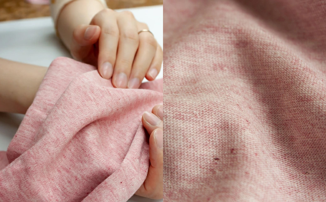 薄地天竺ニット 衿なし前開き レディースパジャマ 株式会社ラブリー 滋賀県 東近江市 D-C04 パジャマ 部屋着 ルームウェア 寝巻き 女性用 前開き 天竺ニット オーガニックコットン コットン100％ 肌に優しい