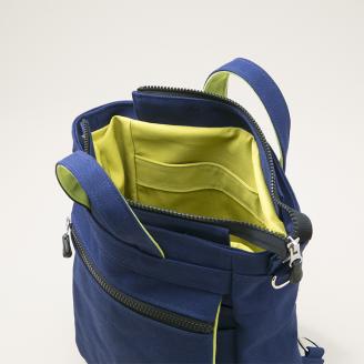 帆布鞄 イヌイット フロントフラップショルダー＆リュック2Way（M）[高島屋選定品］ （株）高島屋洛西店 滋賀県 東近江市 F-E01 鞄 バッグ ショルダー リュック 2way B5サイズ収納 帆布 シンプル 日本製 ハンドメイド 普段使い 軽量 【※カラーを必ずご指定ください】