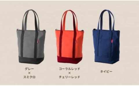 帆布鞄 イヌイット ジップトップ収納トート 縦型  [高島屋選定品］株式会社高島屋洛西店 滋賀県 東近江市 E-E08 トートバッグ 帆布 鞄 A4 ファイル 縦型 ダブルファスナー 肩掛け 手持ち シンプル 収納【※カラーを必ずご指定ください】