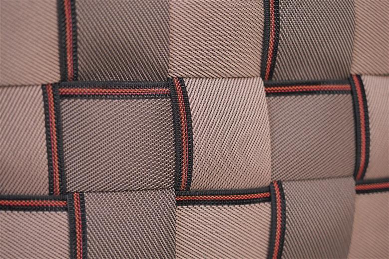 畳縁の箱編みバッグ 畳増 滋賀県 東近江市 B-H01 畳縁 畳 へり バッグ バック かばん カバン 軽量 軽い おしゃれ 和風 和モダン 国産 丈夫 ハンドメイド 手作り プレゼント ギフト