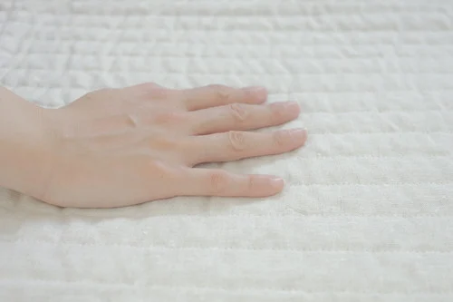 近江の麻 パッドシーツ セミダブル 麻絲商会 滋賀県 東近江市 F01 敷きパッド 夏 寝具 天然素材 冷感 洗える 吸湿 速乾 涼しい サラサラ