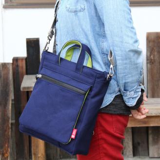 帆布鞄 イヌイット フロントフラップショルダー＆リュック2Way（M）[高島屋選定品］ （株）高島屋洛西店 滋賀県 東近江市 F-E01 鞄 バッグ ショルダー リュック 2way B5サイズ収納 帆布 シンプル 日本製 ハンドメイド 普段使い 軽量 【※カラーを必ずご指定ください】