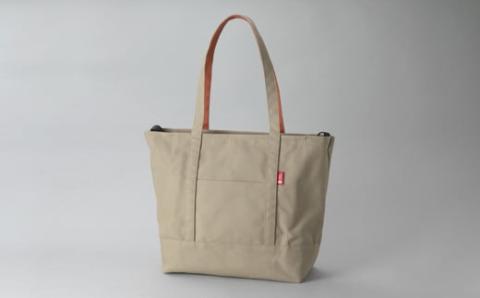 帆布鞄 イヌイット 蝋引き ジップトップ収納トート（LH）※両開きダブルファスナー仕様 高島屋選定品 （株）髙島屋洛西店 滋賀県 東近江市 D-A01 帆布 トートバッグ ファスナー付き 撥水 通勤 通学【※カラーを必ずご指定ください】