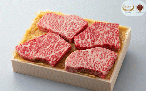 岩井亭 定期便 近江牛 希少部位 味噌漬 食べ比べコース（3カ月）[高島屋選定品] 　AF-E01