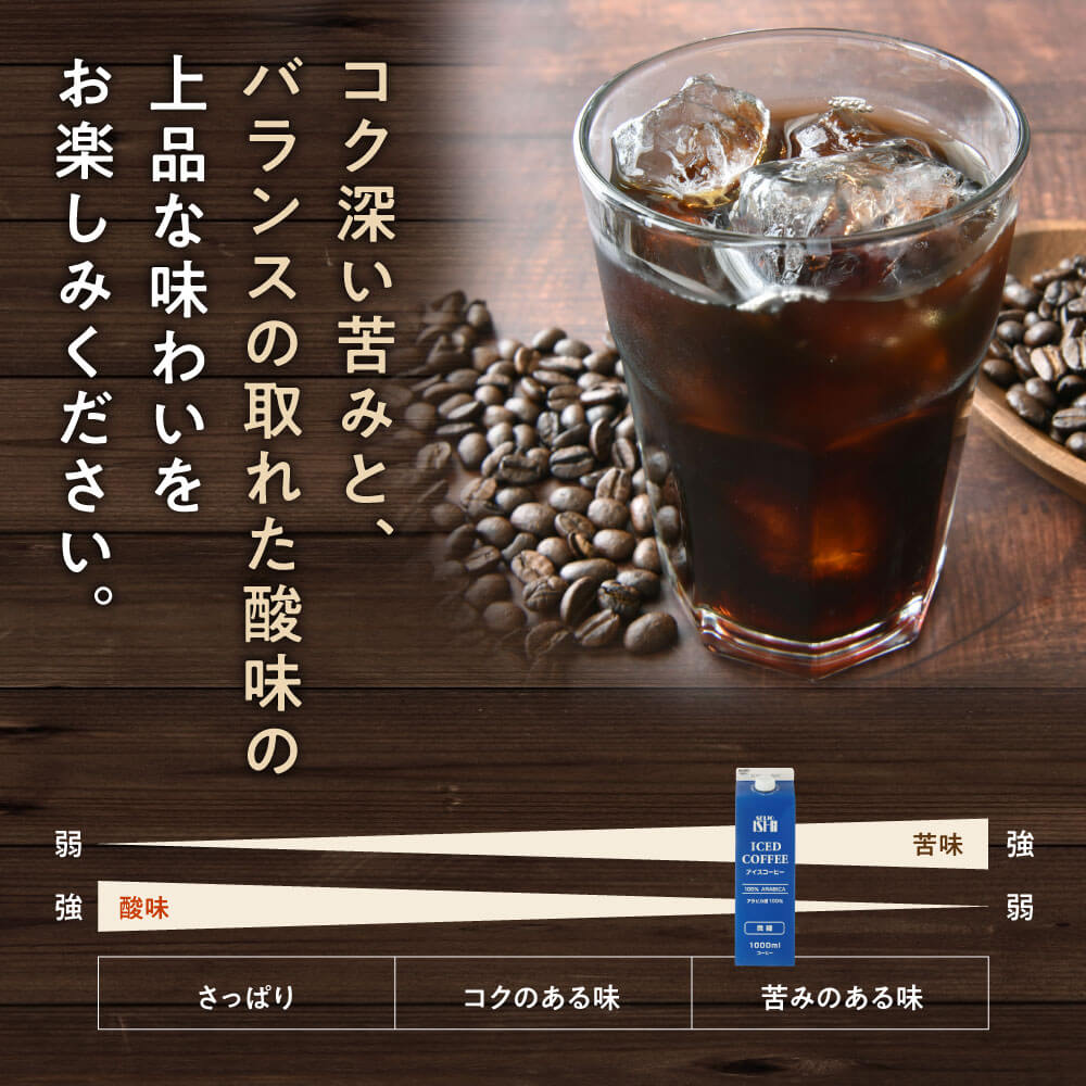 アイスコーヒー 微糖 1000ml×12本 成城石井 滋賀県 東近江市 A-F22 コーヒー リキッドコーヒー ボトルコーヒー 珈琲 飲料 飲み物 ギフト アラビカ種 ネルドリップ