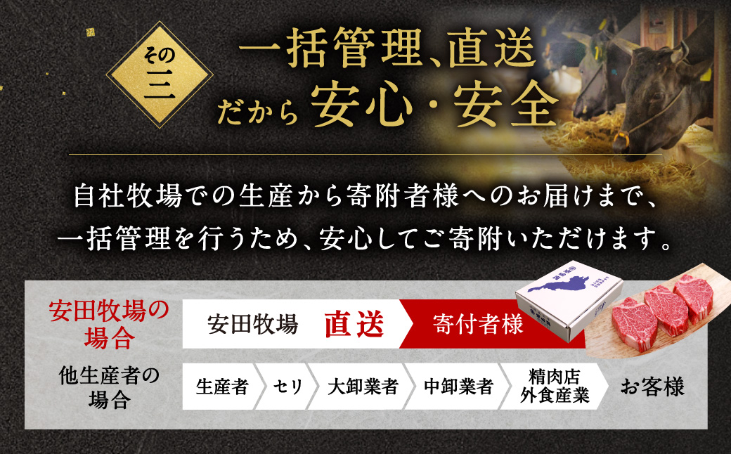 厳選フィレステーキ 150g×3 安田牧場 滋賀県 東近江市 H07 近江牛 フィレステーキ ヒレ ステーキ 和牛 国産牛 ブランド牛 厳選 赤身 ギフト 贈答