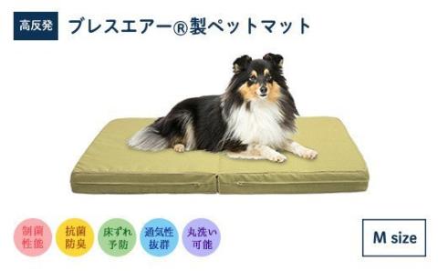 高反発ブレスエアー製 ペットマット Mサイズ 近江化成工業株式会社 滋賀県 東近江市 G21 シニア犬 体圧分散 床ずれ防止 洗える 通気性 介護 犬用