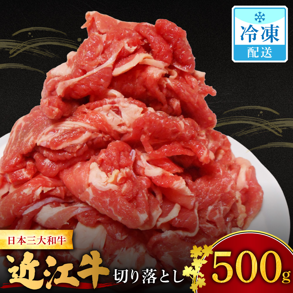 近江牛切り落とし 500ｇ 西川精肉店 滋賀県 東近江市 O-I15 和牛 牛肉 肉 切り落とし 焼肉 すき焼き 炒め物 ギフト お取り寄せ 高級 近江牛