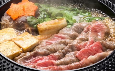 近江牛霜降り肉（上ロース）すき焼き用 800g