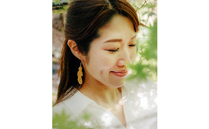 幾木　木彫アクセサリー　梅花藻