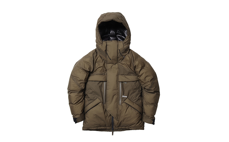 NANGA マウンテンビレーコート　カーキ　L