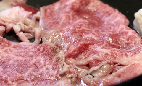 近江牛霜降り肉 ももスライス 600g
