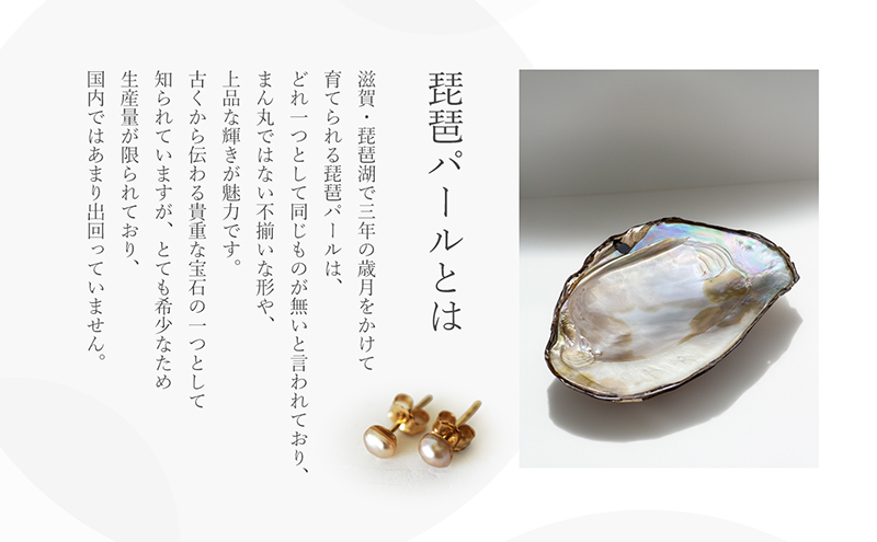 ピアス 琵琶パール 一粒 スタッズピアス ハンドメイド アクセサリー ハンドメイドアクセサリー ハンドメイドピアス ファッション ファッション小物 雑貨 ファッション雑貨 パールピアス 滋賀 滋賀県 米原市