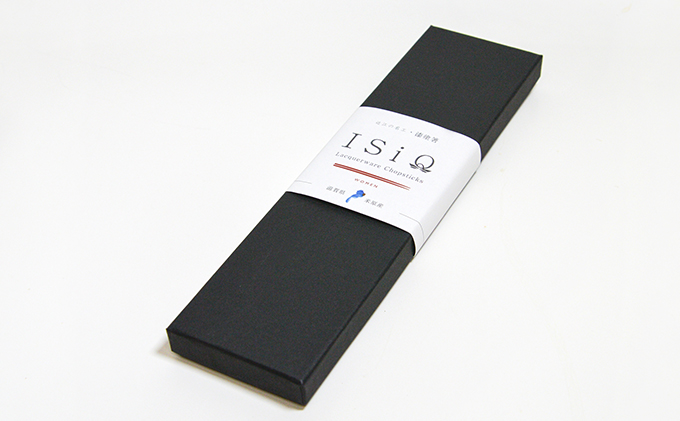 「近江の名工　石久仏壇店」　漆塗り箸　普通　赤21cm