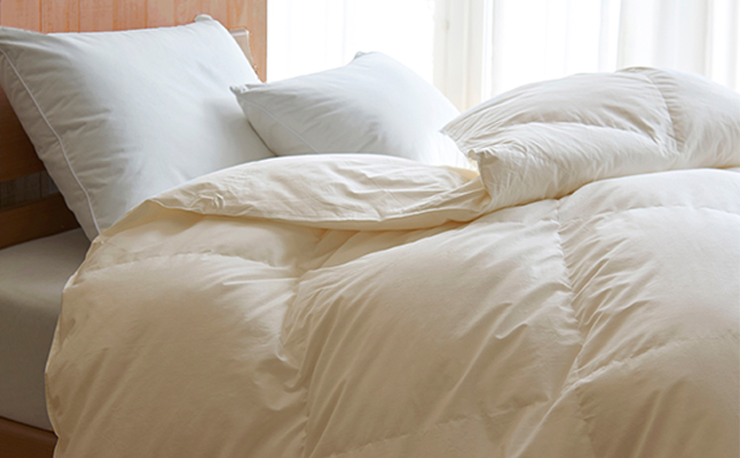 国産羽毛合掛布団「皐月」プレミアムラベル・シングル