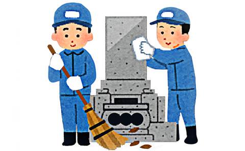 お墓のお掃除サービス