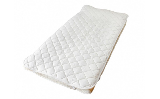 「ウォッシャブルウールベッドパット」セミダブル