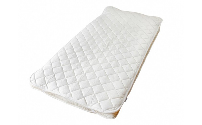 「ウォッシャブルウールベッドパット」ダブル