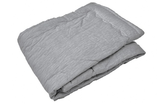 「琵琶湖の肌ふとん」シングル　グレー