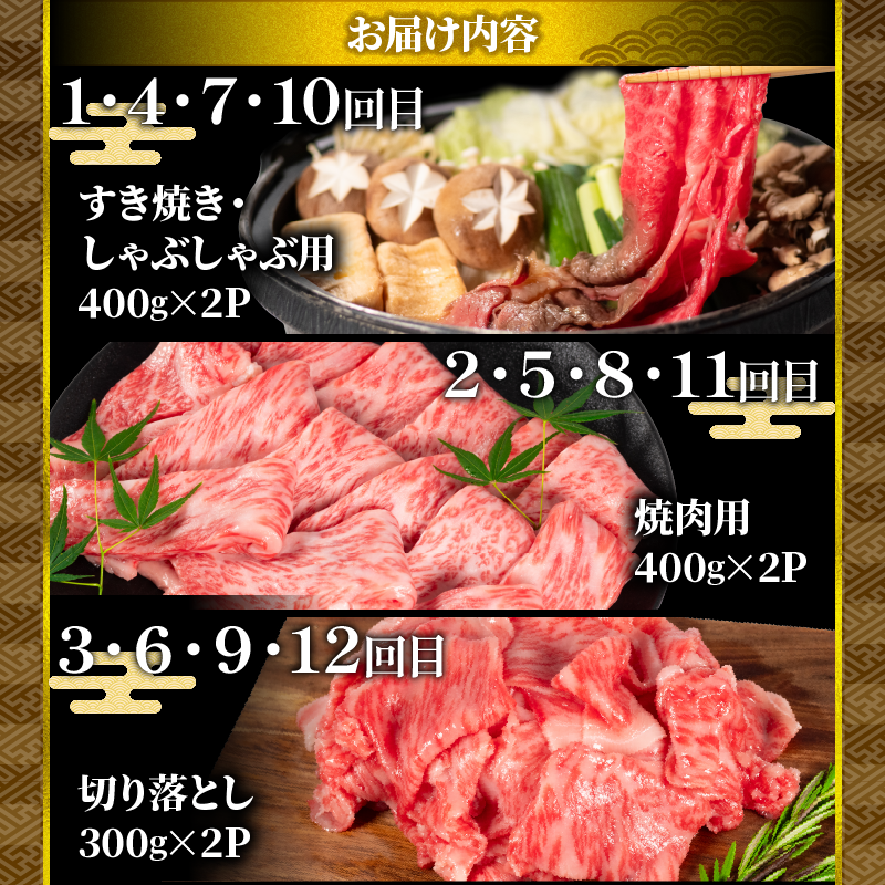 近江牛 50万円 定期便 12回 冷凍 肩ロース すき焼き しゃぶしゃぶ 焼肉用 切り落とし ギフト 肉 お取り寄せ 黒毛和牛 贈答用 ごはんのお供 三大和牛 ブランド おかず 贈り物 自宅用 滋賀県 竜王町 岡喜 ふるさと納税 神戸牛 松阪牛 に並ぶ 日本三大和牛 焼き肉 すきやき 近江牛 しゃぶしゃぶ