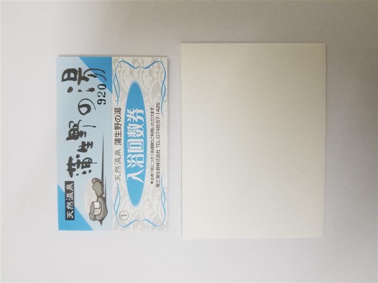 蒲生野の湯 入浴回数券 ( 11枚綴り ) チケット 温泉利用券 温泉 天然温泉 露天風呂 サウナ ジェットバス 電気風呂 滋賀県 竜王町 送料無料