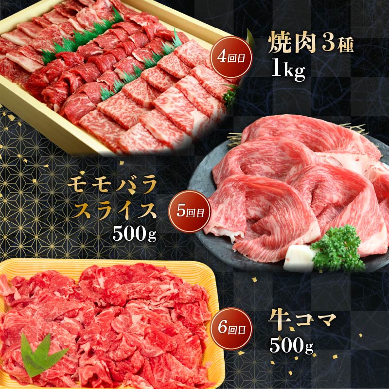 近江牛 食べつくし 定期便 12カ月 焼肉 焼き肉 すき焼き 盛り合わせ 冷凍 冷凍 シャトーブリアン A4 A5 サーロイン スライス ロース モモ バラ 牛コマ 12回 赤身 和牛 黒毛和牛 ブランド 贈り物 贈答 国産 滋賀県 近江牛 竜王町 岡喜 神戸牛 松阪牛 に並ぶ 日本三大和牛 ふるさと納税