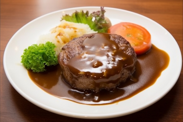 【近江牛 煮込みハンバーグ 200g 3個】ハンバーグ 国産 ブランド牛 三大和牛 和牛 黒毛和牛 冷凍食品 お弁当 おかず お惣菜 産地直送 滋賀県 竜王 冷凍