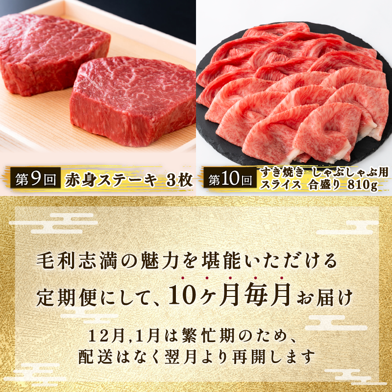 近江牛 定期便 10回