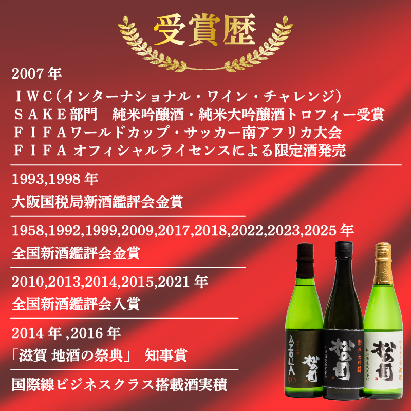 松の司 純米大吟醸 「黒」 720ml 日本酒
