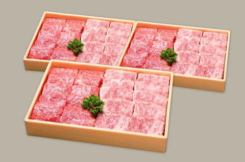 【近江牛 焼肉セット(肩ロース・カルビ) 3kg】肉 牛肉 ブランド牛 三大和牛 和牛 黒毛和牛 国産 バーベキュー 贈り物 ギフト プレゼント 冷凍 滋賀県 竜王