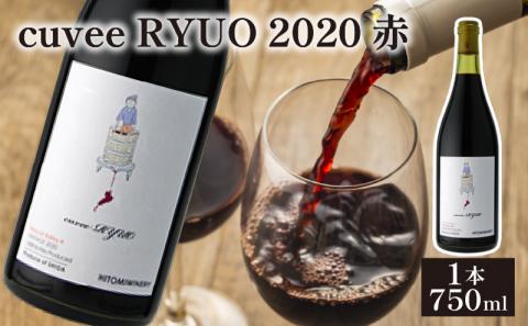 ワイン cuvee RYUO 2020 キュベリュウオウ 1本 750ml 赤 ワイン ライト ボディ 辛口ギフト 日本ワイン 酒 お歳暮 プレゼント お酒 地酒 果実酒 ぶどう酒