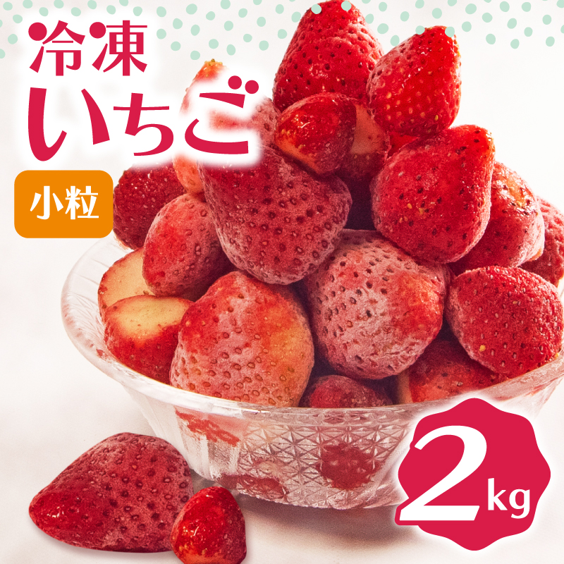 冷凍 いちご 2kg 完熟 ヘタ取り 小粒 イチゴ 苺 冷凍いちご 果物 スイーツ デザート フルーツ アイス ジャム シャーベット ベリー 氷菓 甘い オススメ 人気 滋賀県 竜王町 ひさだ苺農園