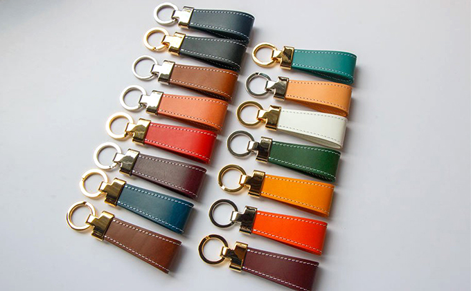 SOキーリング　ブッテーロ（ヌメ革）