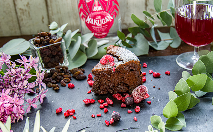 大人のラムレーズン　ガトーショコラ