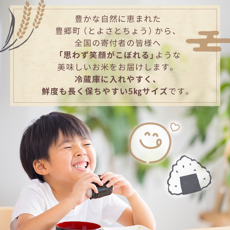【定期便】令和7年産　豊かな郷の近江米（コシヒカリ）5kg×4ヶ月連続 お米 4回 箱入り