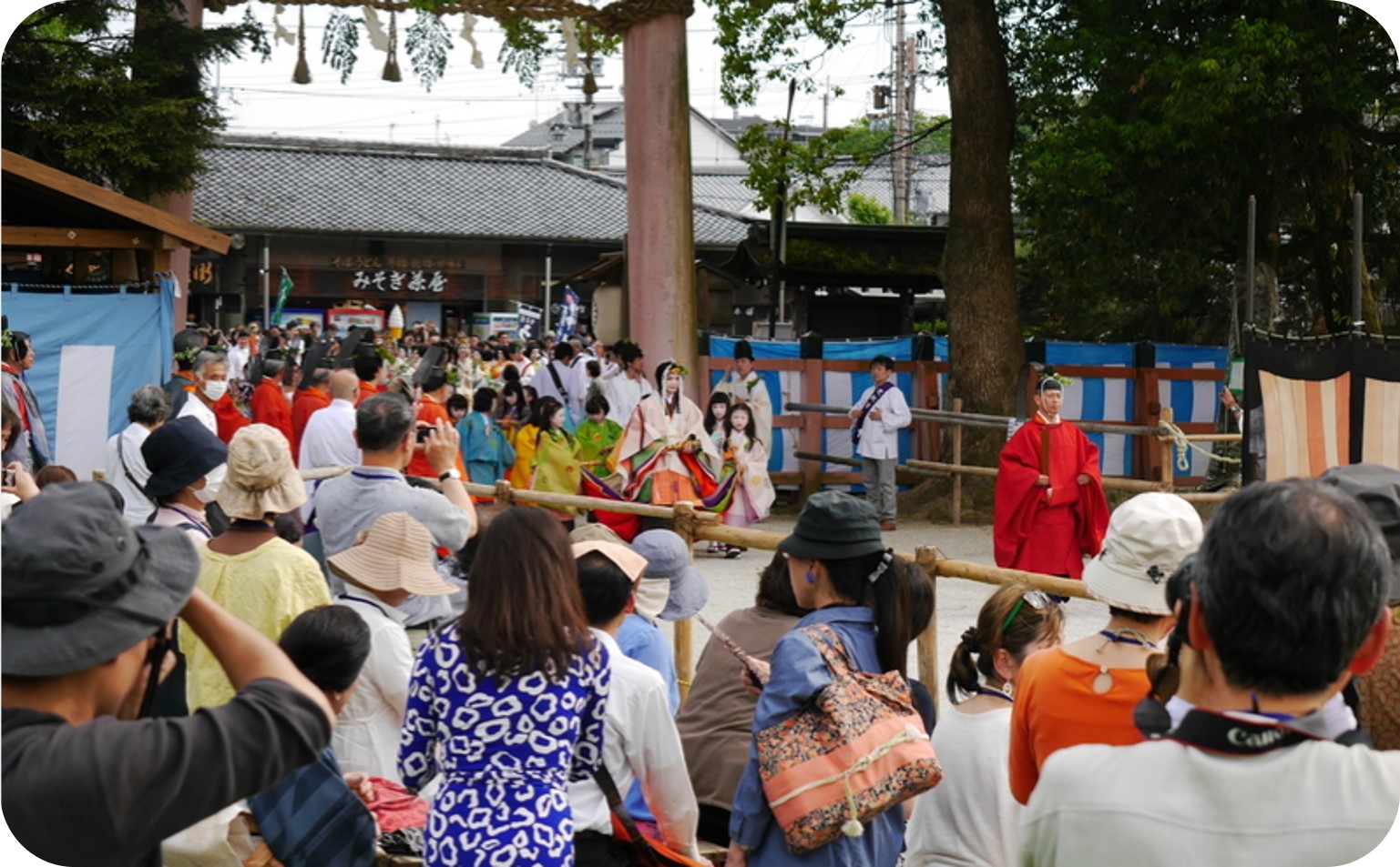 「フタバアオイオーナー・葵祭特別観覧」＋高僧の揮毫色紙　※寄附金は文化財保護に使途を限定しています。