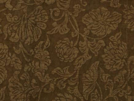 【西陣活性化を応援！】西陣織袋帯（纐纈・黄土色）