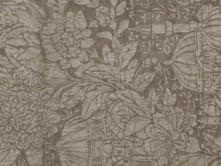 【西陣活性化を応援！】西陣織袋帯（纐纈・ベージュ）