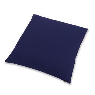 【工夫庵】色あそび 座布団 紺（2枚セット）（BB）