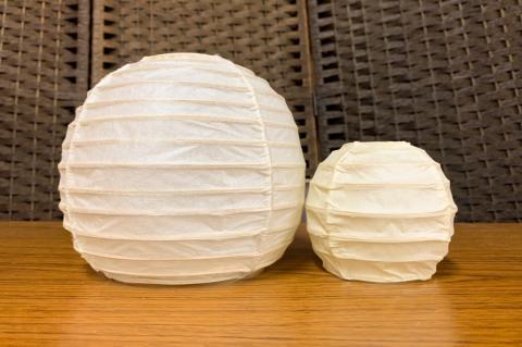 【小嶋商店】おうちで楽しむ絵付け提灯「ねがいのちょうちん」（親子セット）