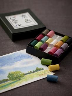 【王冠化学工業所】京色パステル18色セット