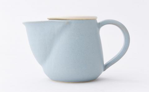 【晋六窯】PELICAN TEA POT/BLUE＆CUP（色違いのCUP 2個）