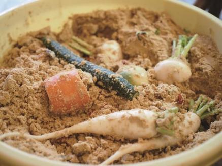 【発酵食堂カモシカ】国産無添加・熟成ぬか床セット