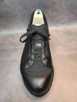 【ネーカーズ】【Tie a bond】西陣織シューズ（黒）〈26cm〉